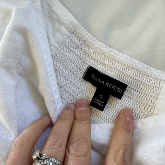 Banana Republic White Midi Dress - Picture 10 of 16